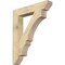 Ekena Millwork Balboa Slat Rough Sawn Bracket, Douglas Fir, 6"W x 36"D x 44"H BKT06X36X44BOA06RDF - alternate 1